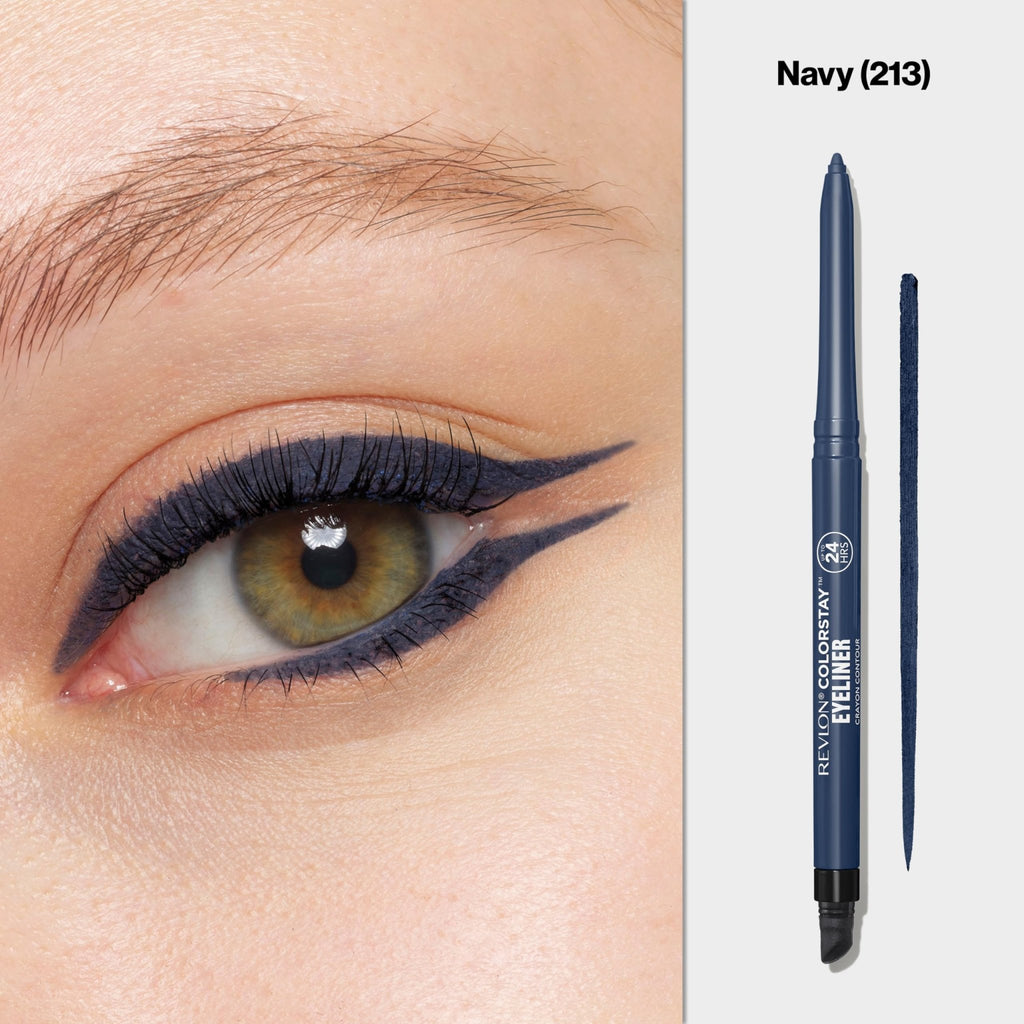Revlon ColorStay Pencil Waterproof Eyeliner, 201 Black, 2 pack - Jansha Store