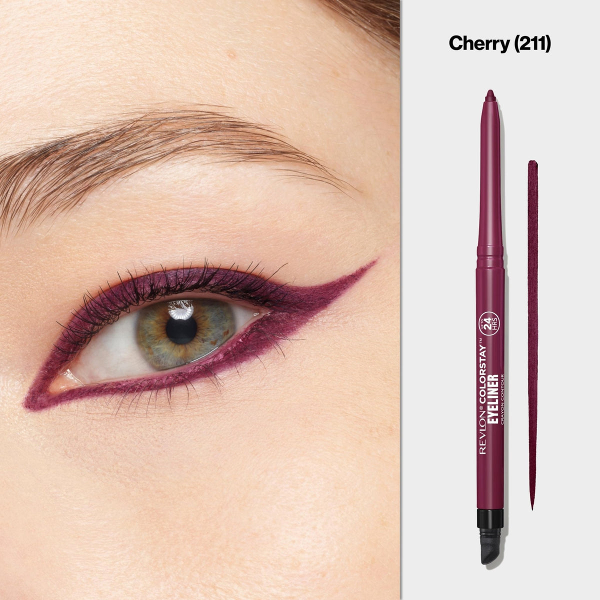 Revlon ColorStay Pencil Waterproof Eyeliner, 201 Black, 2 pack - Jansha Store