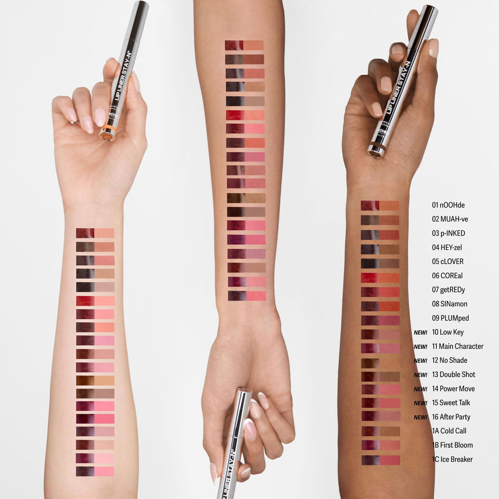 Sacheu Lip Liner STAY-N Peel Off Lip Stain, Longwear, p-INKED - Jansha Store