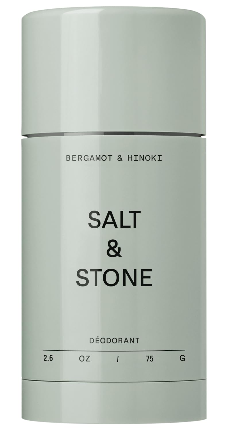 Salt & Stone Aluminum-Free Deodorant for Women & Men Saffron & Cedar 2.6 oz - Jansha Store