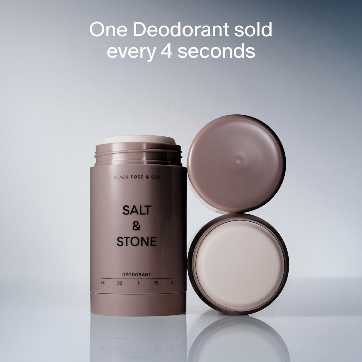 Salt & Stone Aluminum-Free Deodorant for Women & Men Saffron & Cedar 2.6 oz - Jansha Store