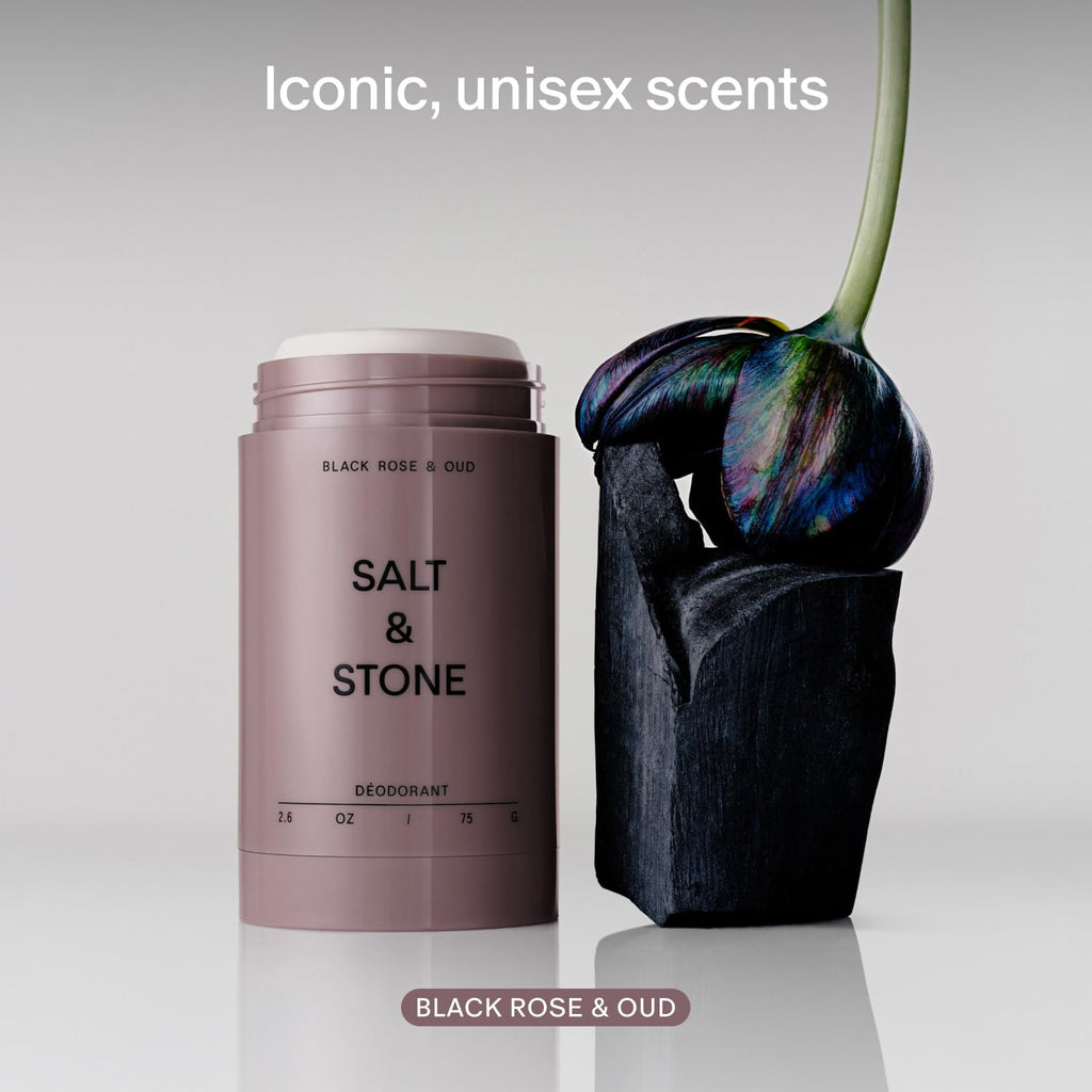 Salt & Stone Aluminum-Free Deodorant for Women & Men Saffron & Cedar 2.6 oz - Jansha Store