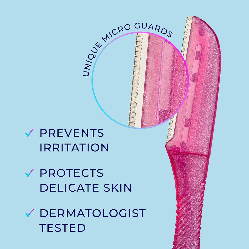 Schick Hydro Silk Touch-Up Dermaplane Razor for Women Face, 3 ct - Jansha Store