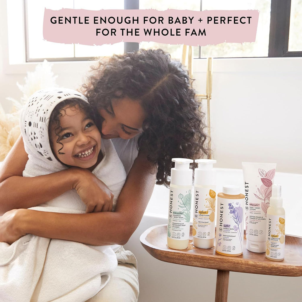 The Honest Company Conditioner, Hypoallergenic, Fragrance-Free, 10 fl oz - Jansha Store