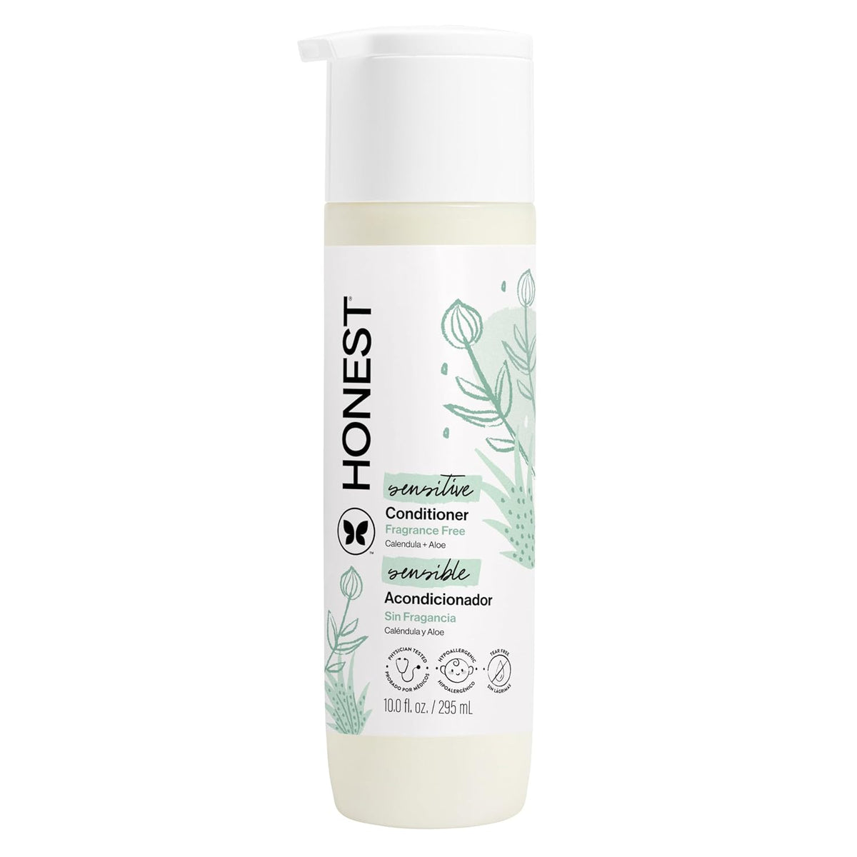 The Honest Company Conditioner, Hypoallergenic, Fragrance-Free, 10 fl oz - Jansha Store