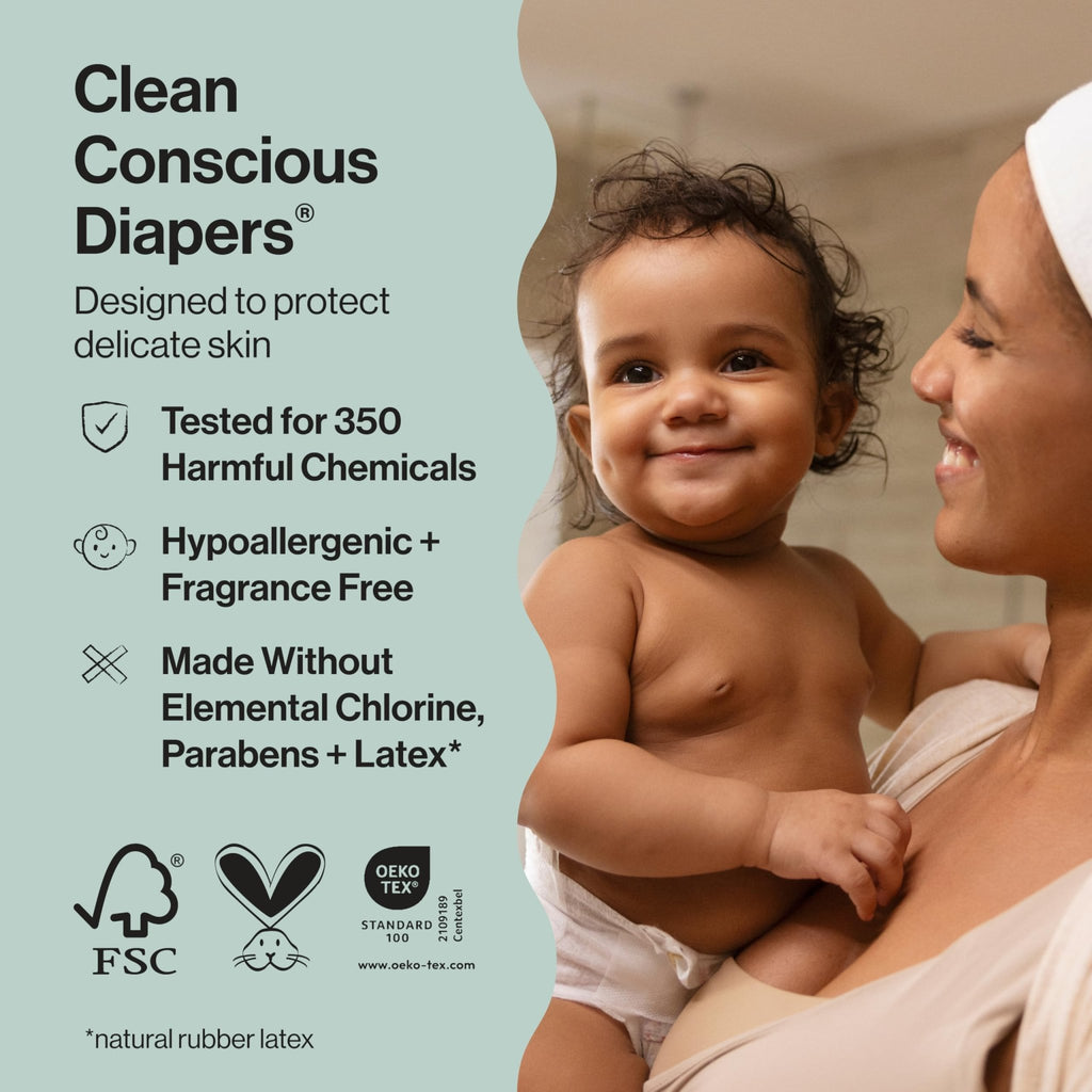 The Honest Company Diapers, All the Alpacas + Turtle Time, Size 1, 78 Count - Jansha Store