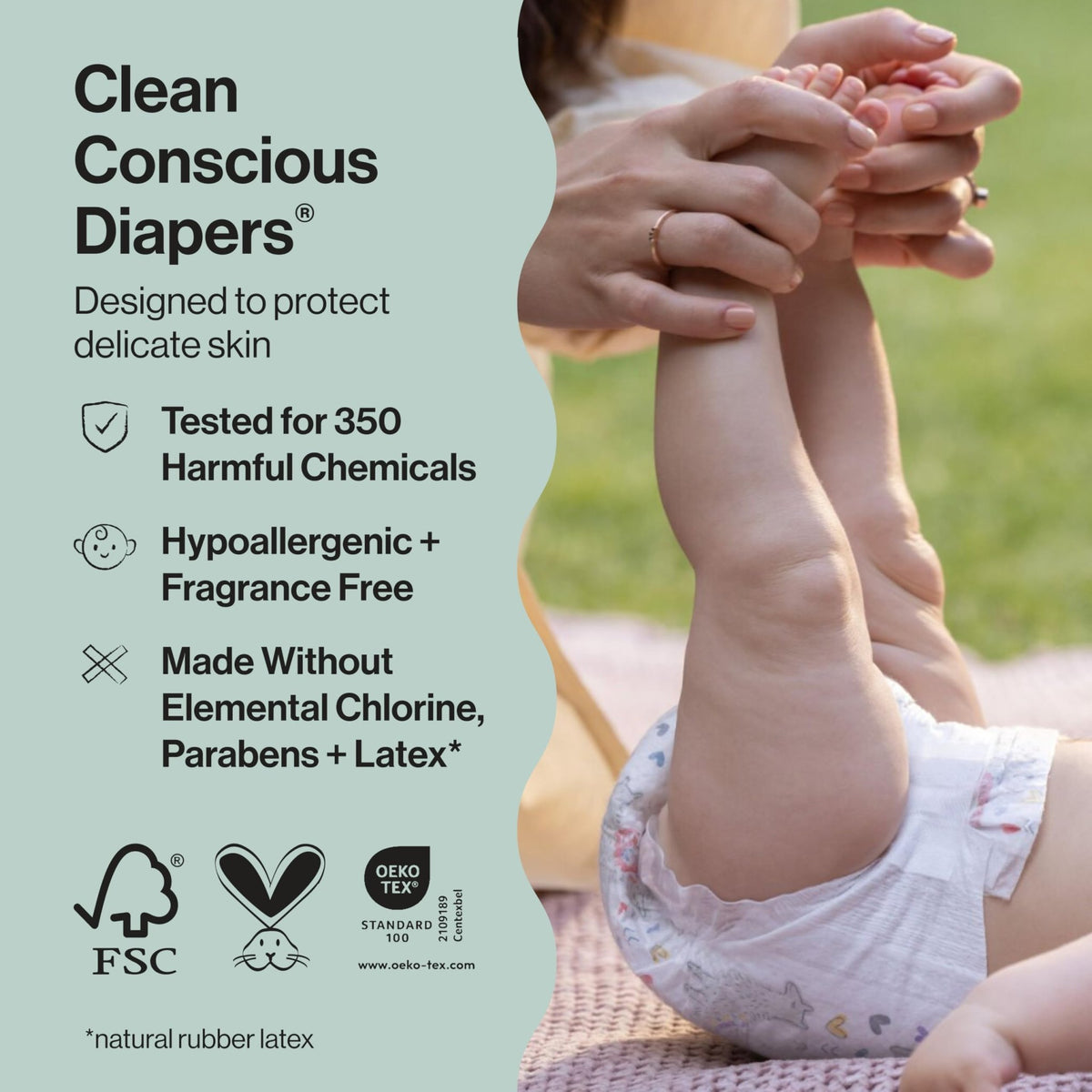 The Honest Company Diapers, All the Alpacas + Turtle Time, Size 1, 78 Count - Jansha Store