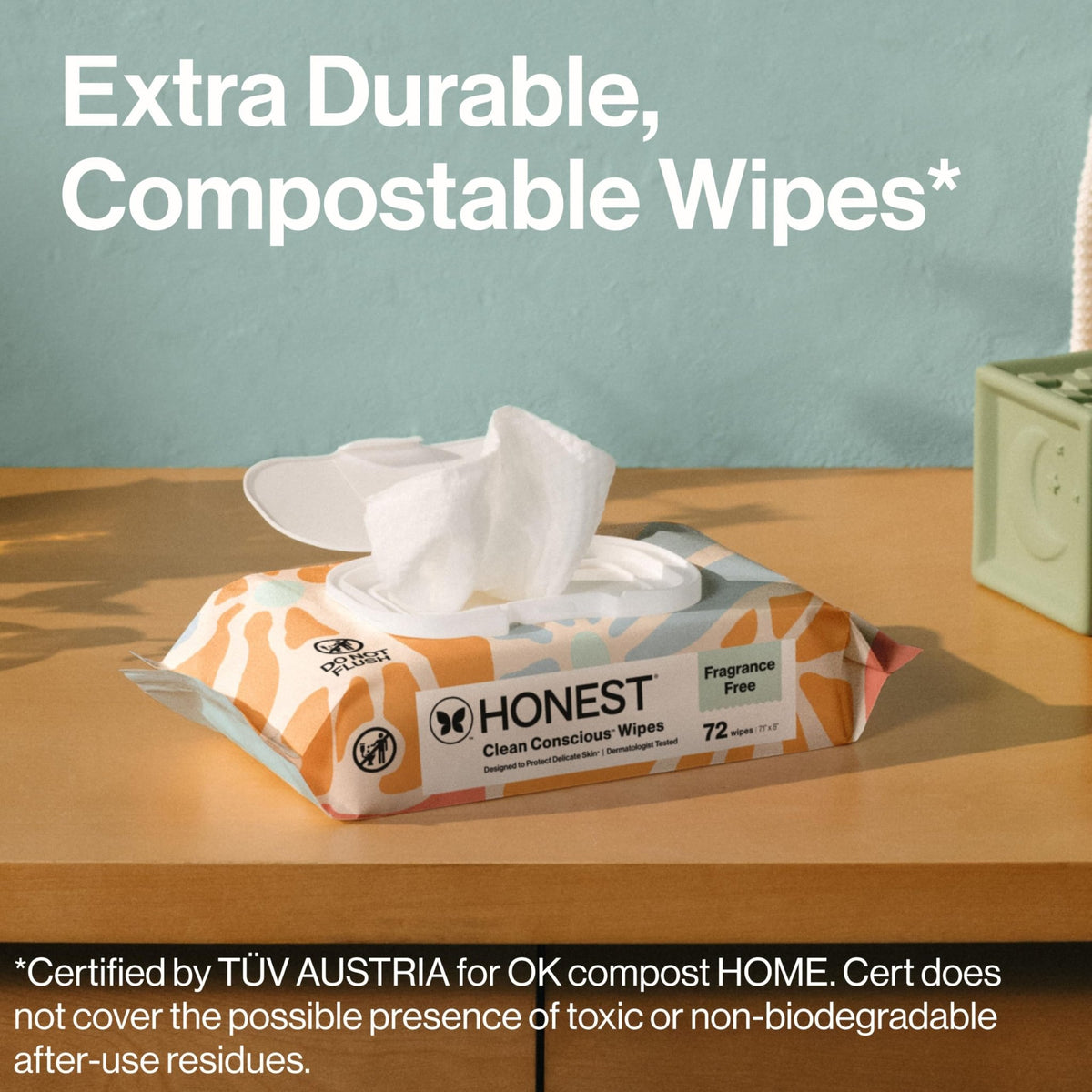 The Honest Company Multi-Use Baby Wipes, Pattern Play, 720 Count - Jansha Store