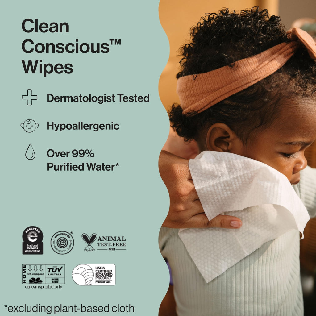 The Honest Company Multi-Use Baby Wipes, Pattern Play, 720 Count - Jansha Store