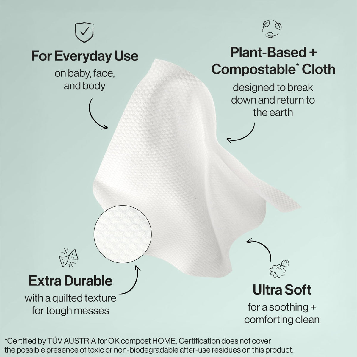 The Honest Company Multi-Use Baby Wipes, Pattern Play, 720 Count - Jansha Store