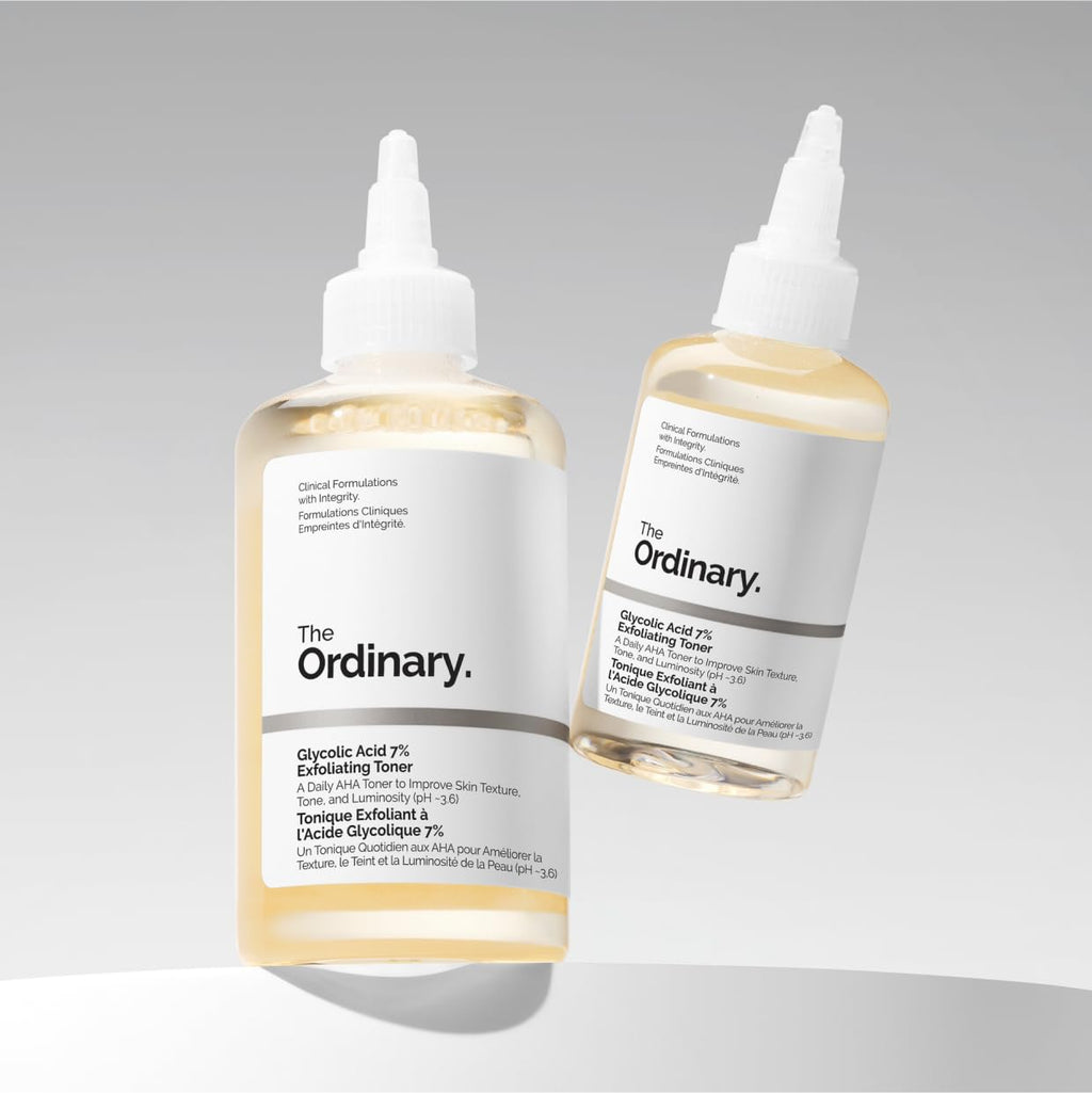 The Ordinary Glycolic Acid 7% Exfoliating Toner, Brightening and Smoothing Daily Toner for More Even-Looking Skin Tone - Jansha Store