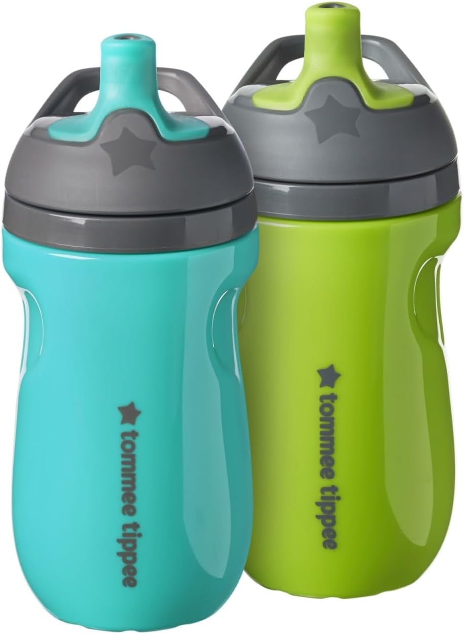 Tommee Tippee Toddler Sippy Cup, Sporty Spout, 1-3 Years, Insulated - Jansha Store