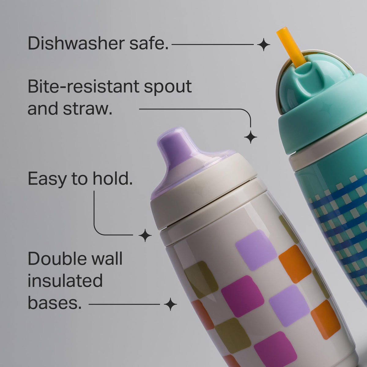 Tommee Tippee Toddler Sippy Cup, Sporty Spout, 1-3 Years, Insulated - Jansha Store