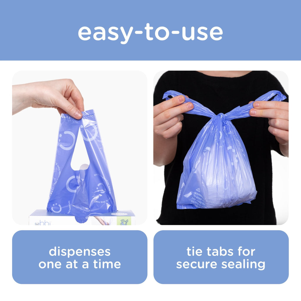 Ubbi Disposable Baby Diaper Sacks, Lavender Scented, 200 Count - Jansha Store