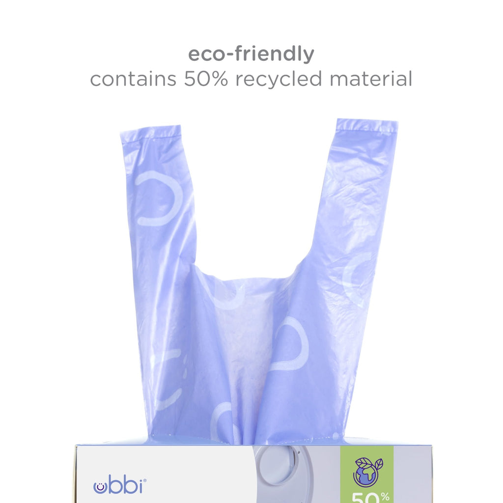 Ubbi Disposable Baby Diaper Sacks, Lavender Scented, 200 Count - Jansha Store
