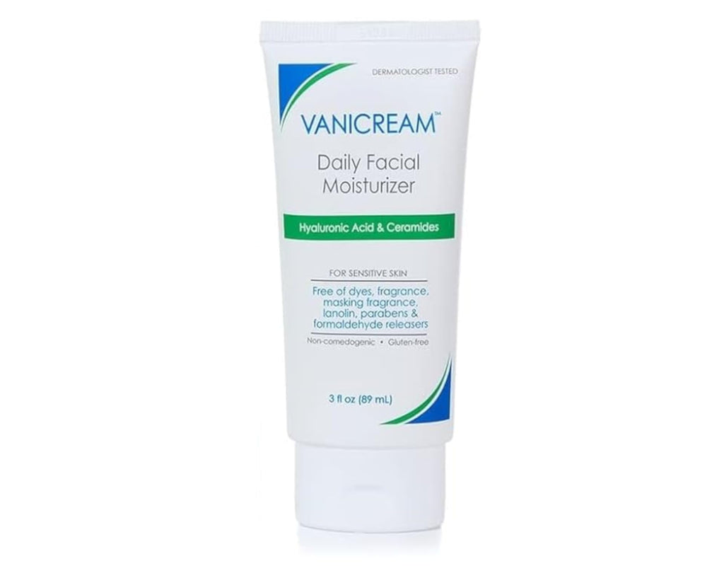 Vanicream Daily Facial Moisturizer, Lightweight, Non-Greasy, 3 Fl Oz - Jansha Store