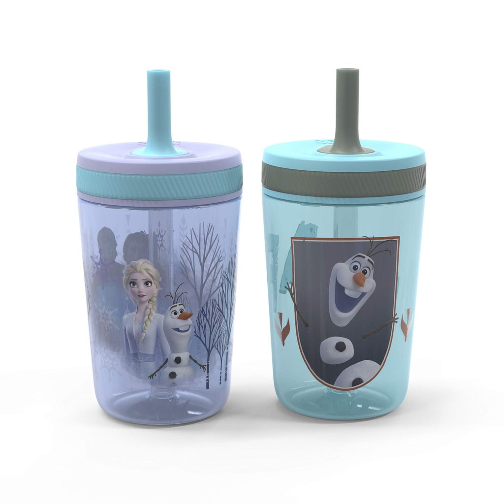 Zak Designs Blippi Kelso Toddler Cups For Travel or At Home, 2-Count Durable Plastic Sippy Cups With Leak-Proof Design is Perfect For Kids (Blippi), 15 Ounces (Pack of 12) - Jansha Store